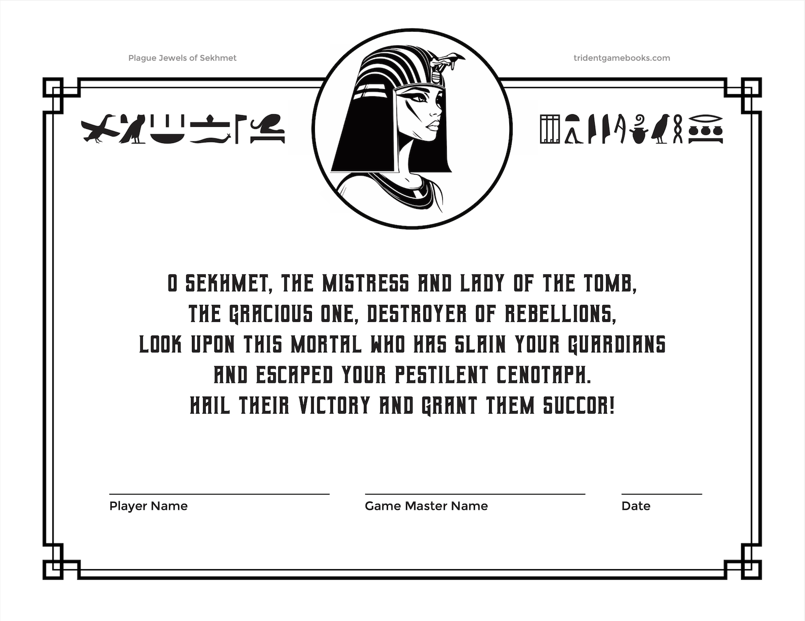 Preview image #4 for Plague Jewels of Sekhmet